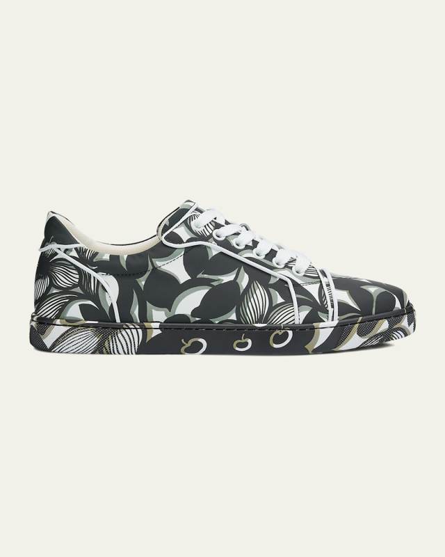 Vieira Orlato Petunia Red Sole Sneakers